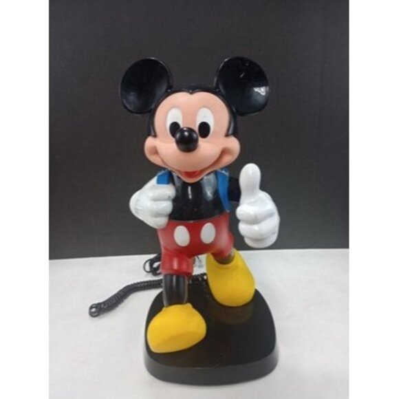 Tyco For Disney Other - Tyco 1986 Walt Disney Mickey Mouse Backpack Touch-Tone Telephone
